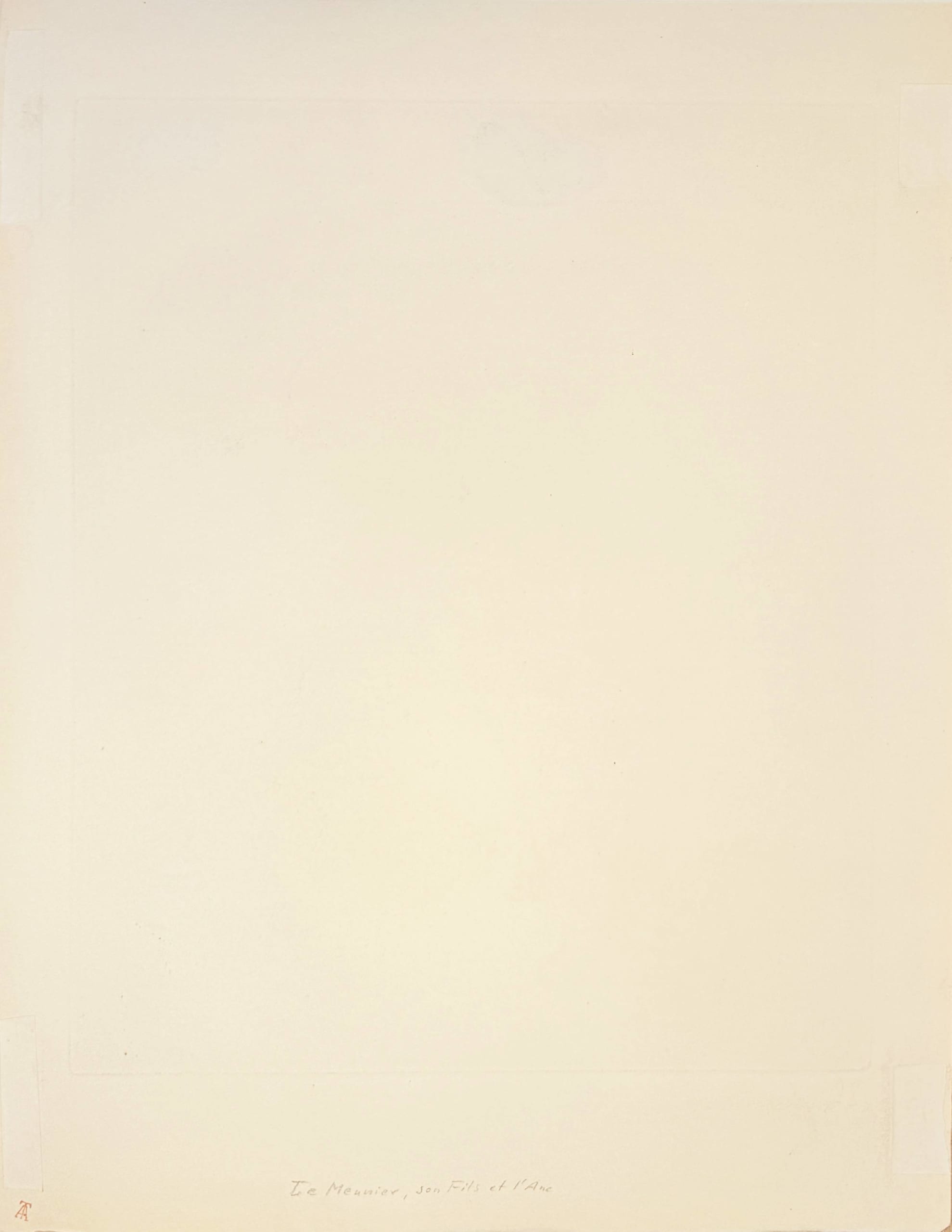 Marc Chagall - The Miller, His Son, and the Donkey, 1954 - Image 7