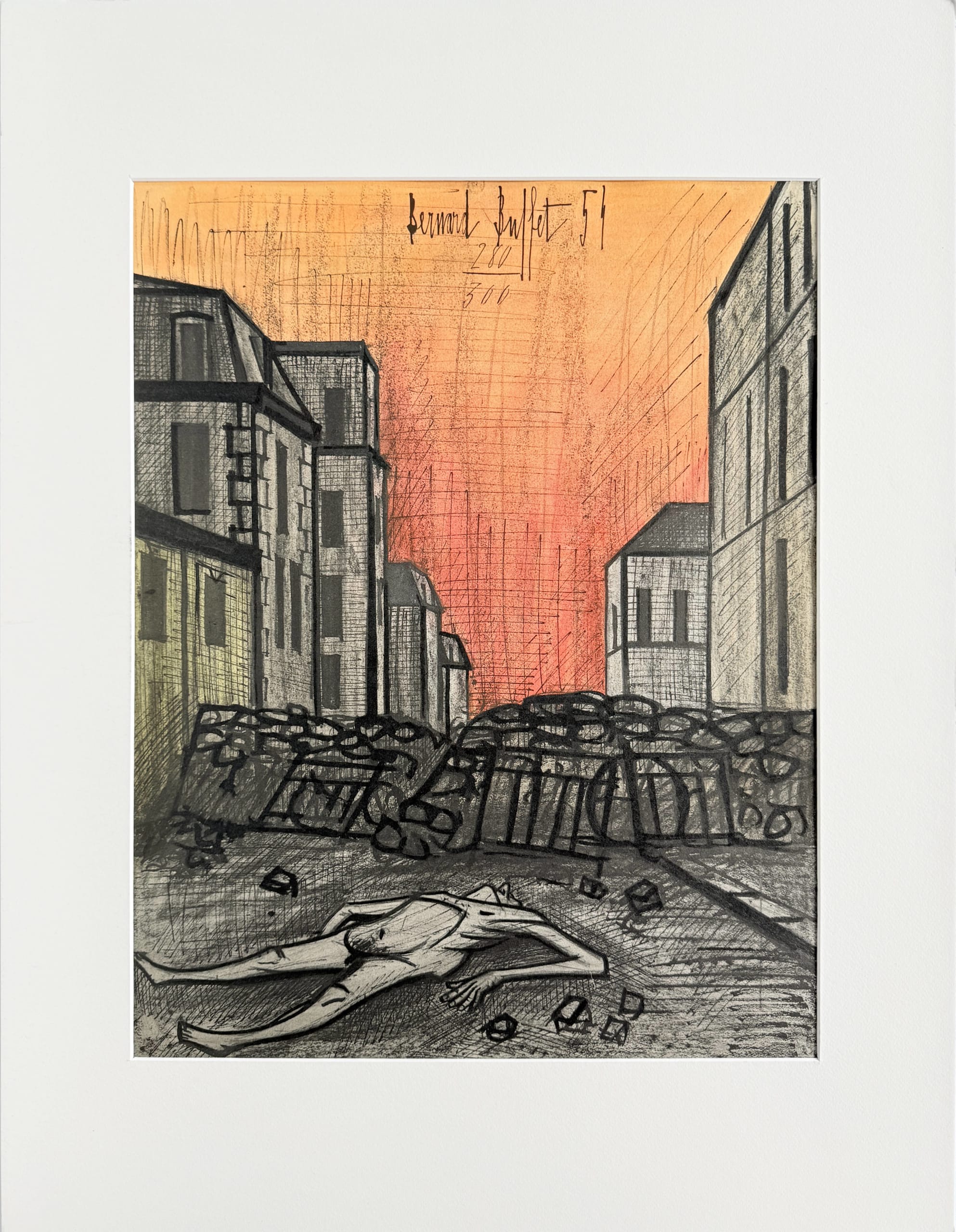 Bernard Buffet - Horreur de la guerre, 1960