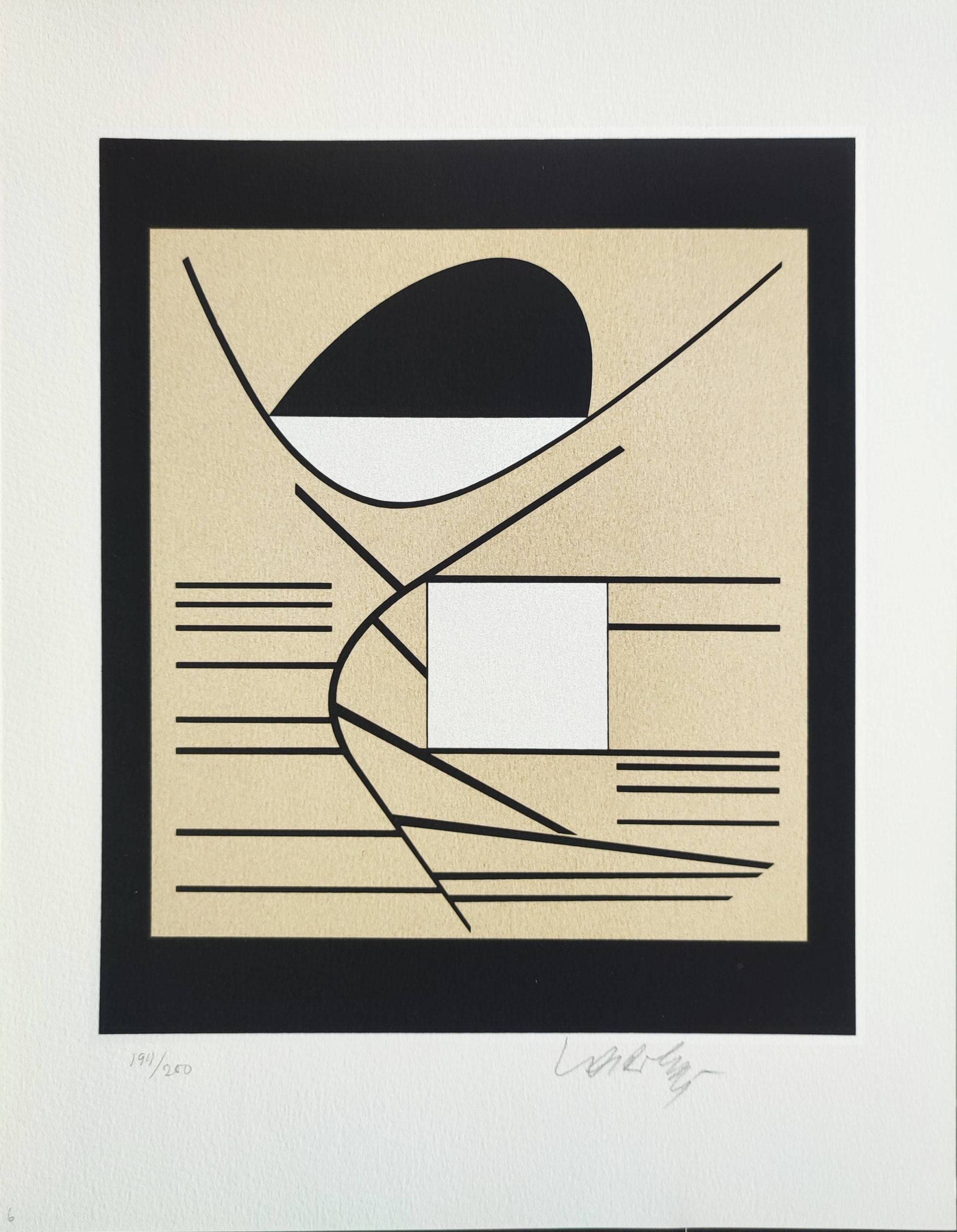 Victor Vasarely - Balaton, 1989