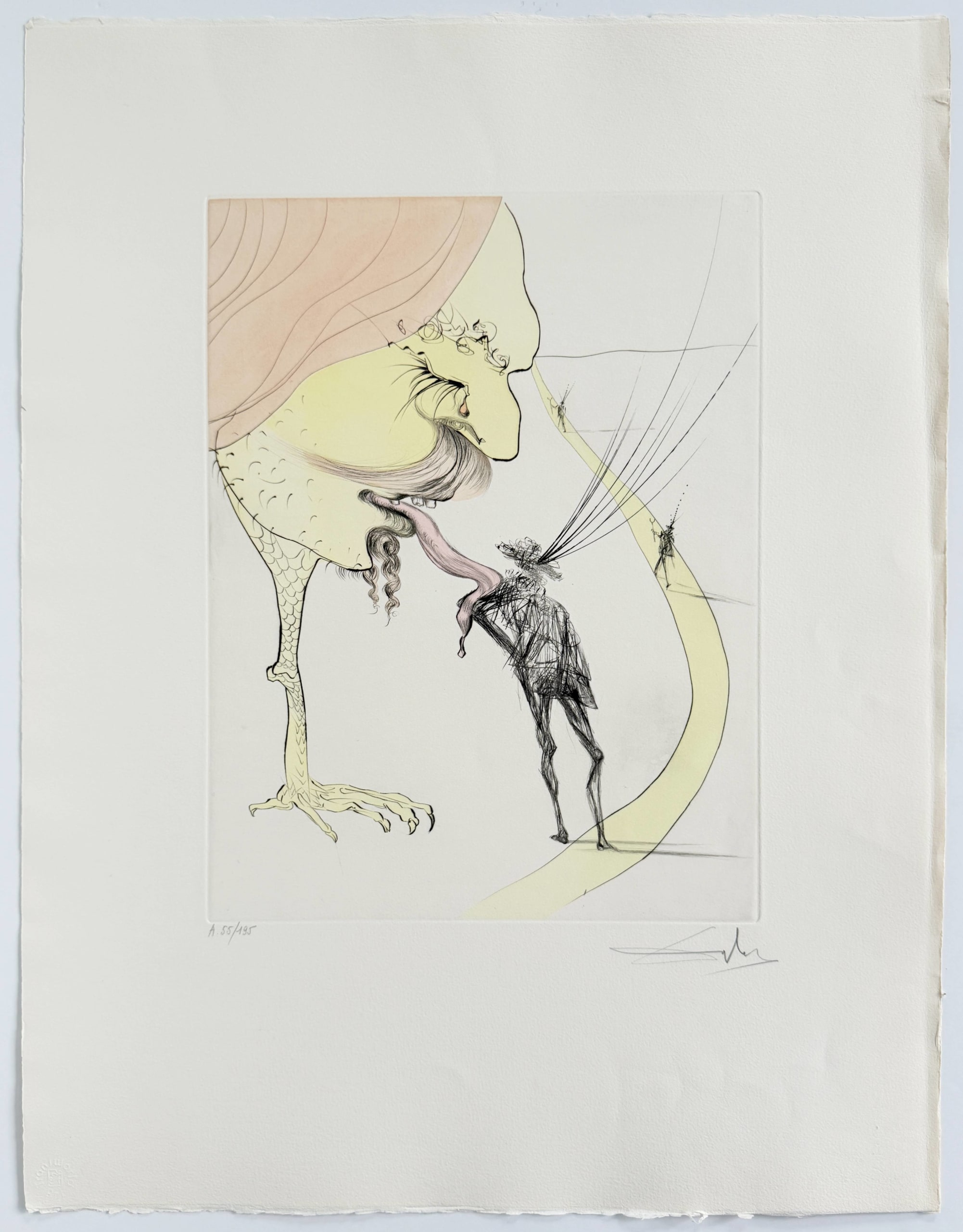 Salvador Dali - Picasso: A Ticket for Glory, 1973 - Image 6
