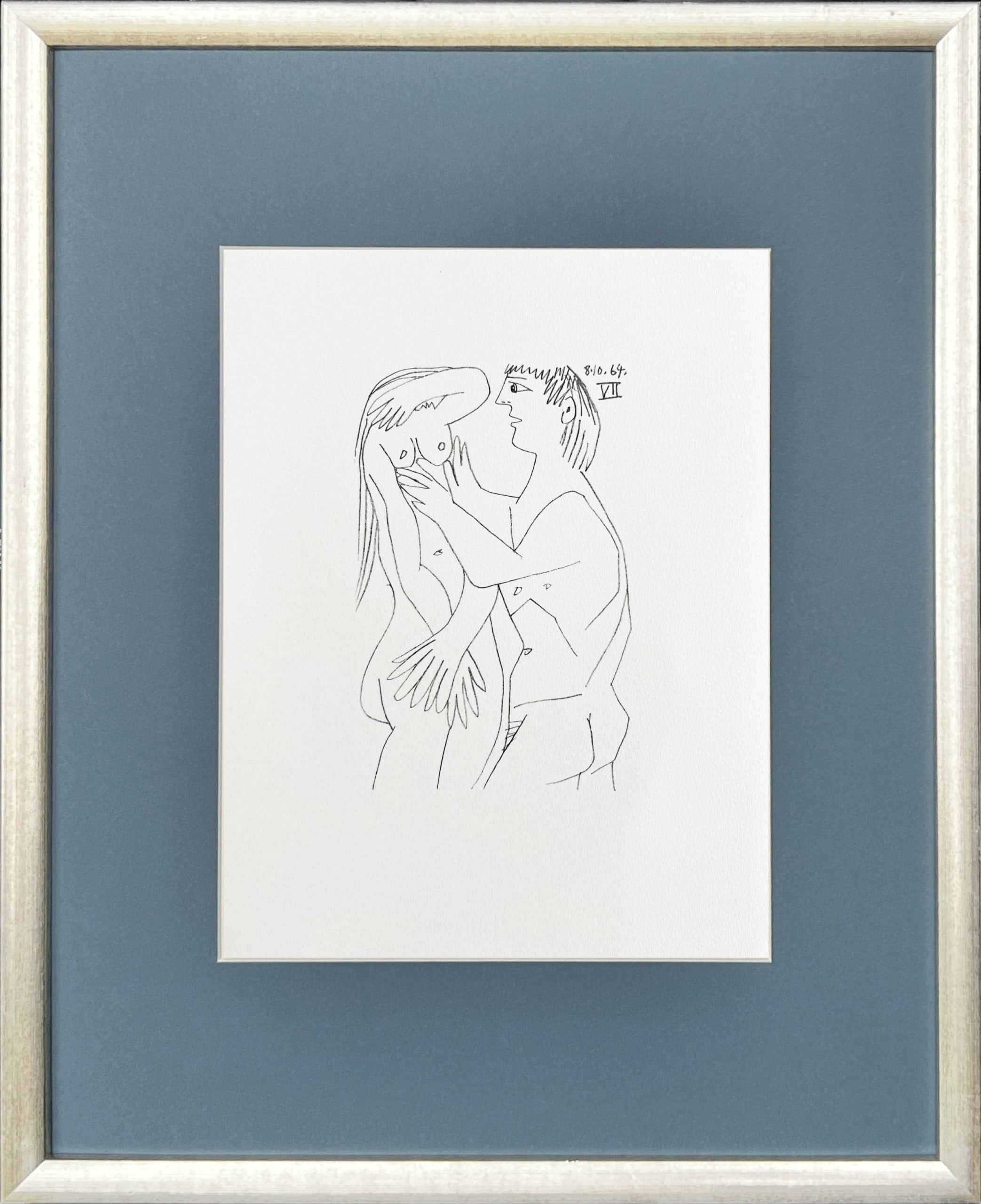 Pablo Picasso - The Taste of Happiness, Planche LII, 1970