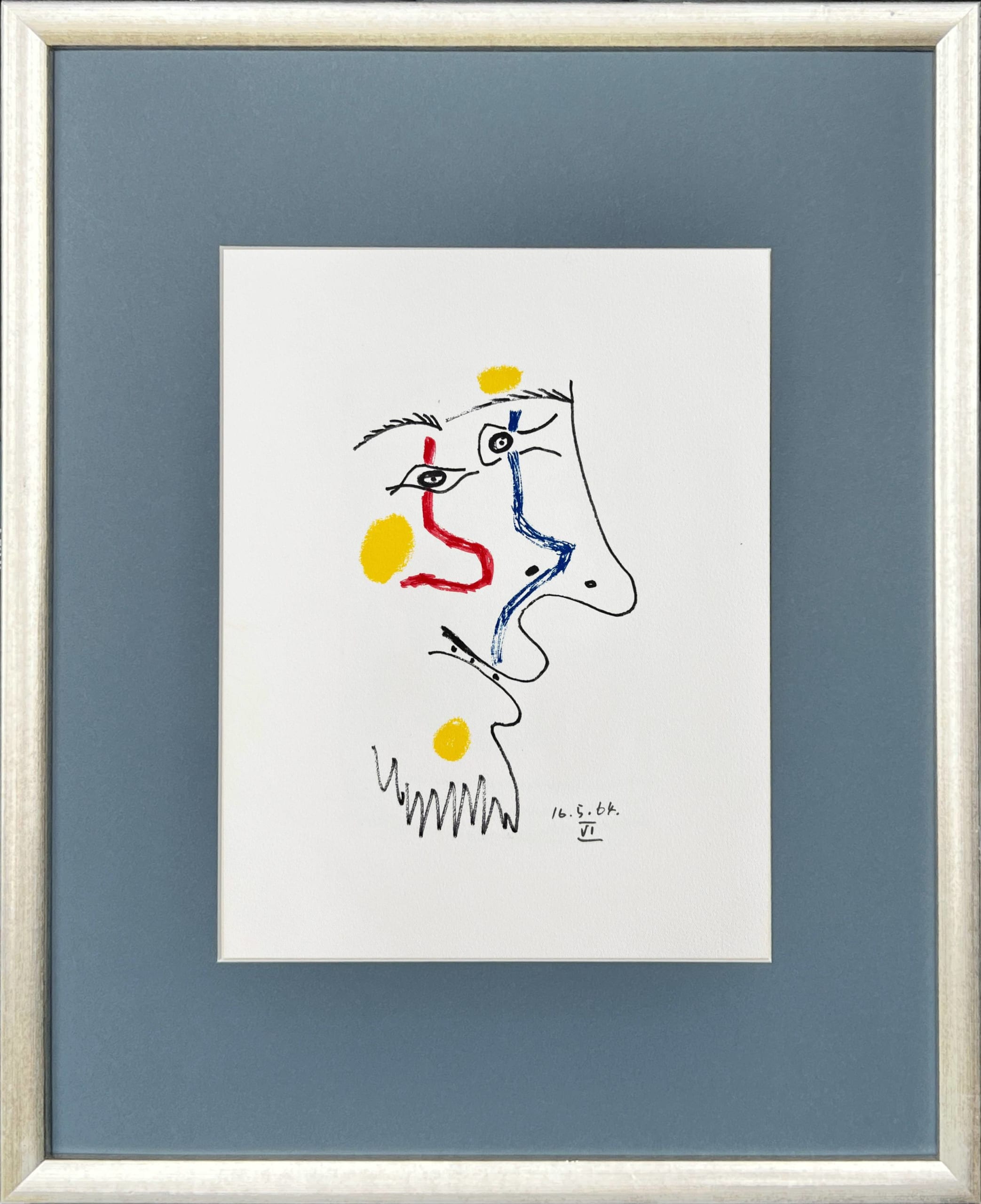 Pablo Picasso - The Taste of Happiness, Planche XIII, 1970