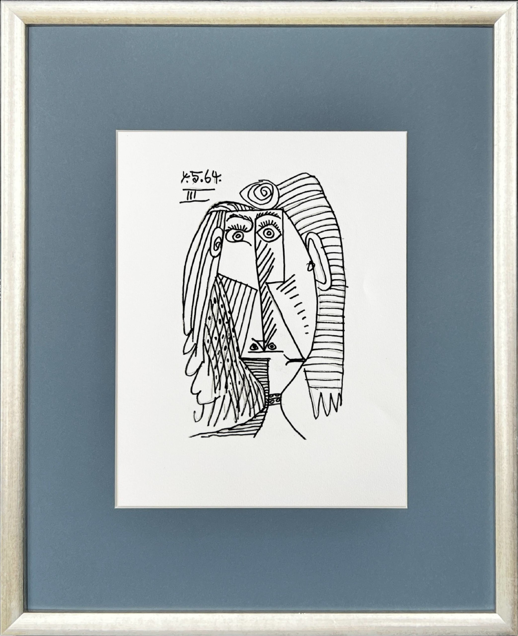 Pablo Picasso - The Taste of Happiness, Planche VII, 1970