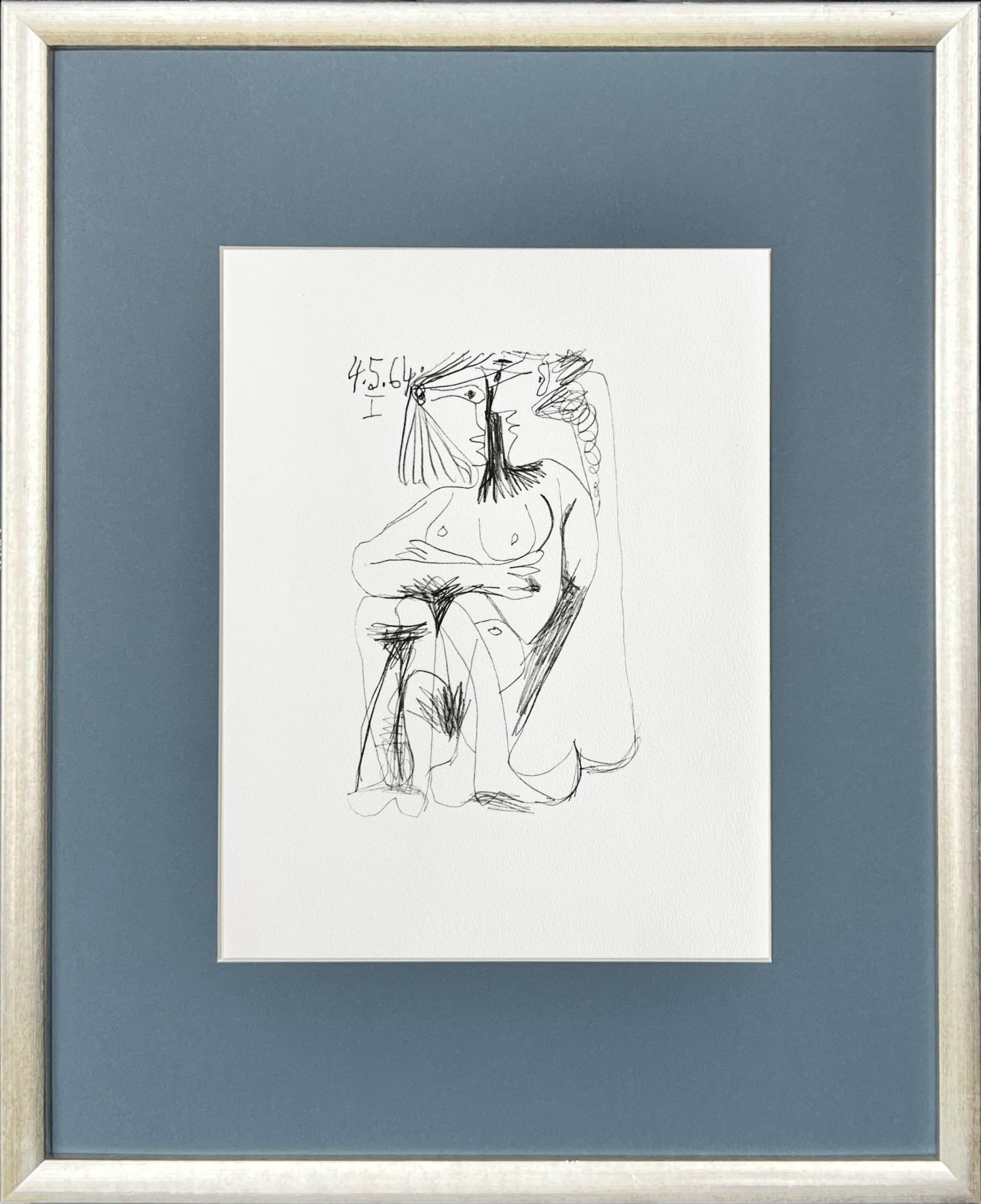 Pablo Picasso - The Taste of Happiness, Planche IV, 1970