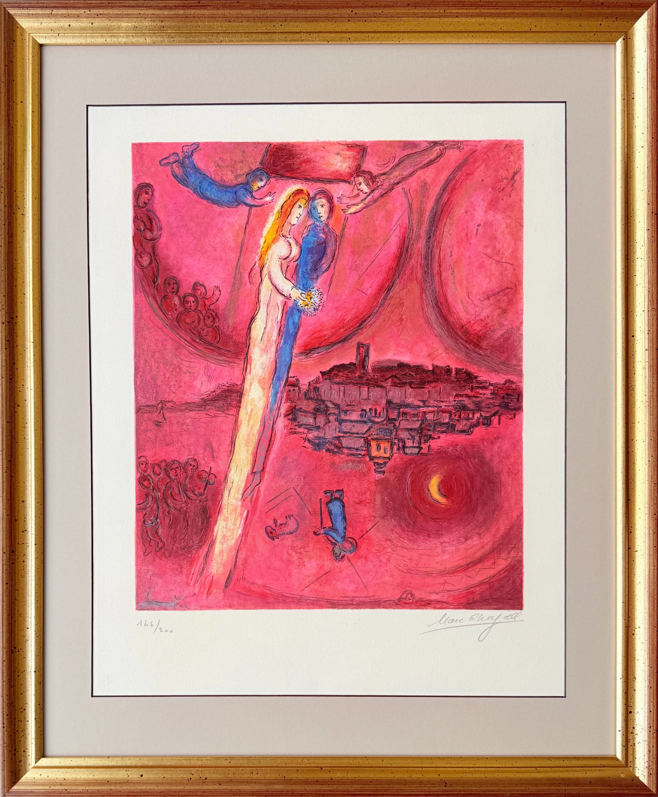 Marc Chagall - Le Cantique des Cantiques, 1975 1 Marc Chagall - Le Cantique des Cantiques, 1975
