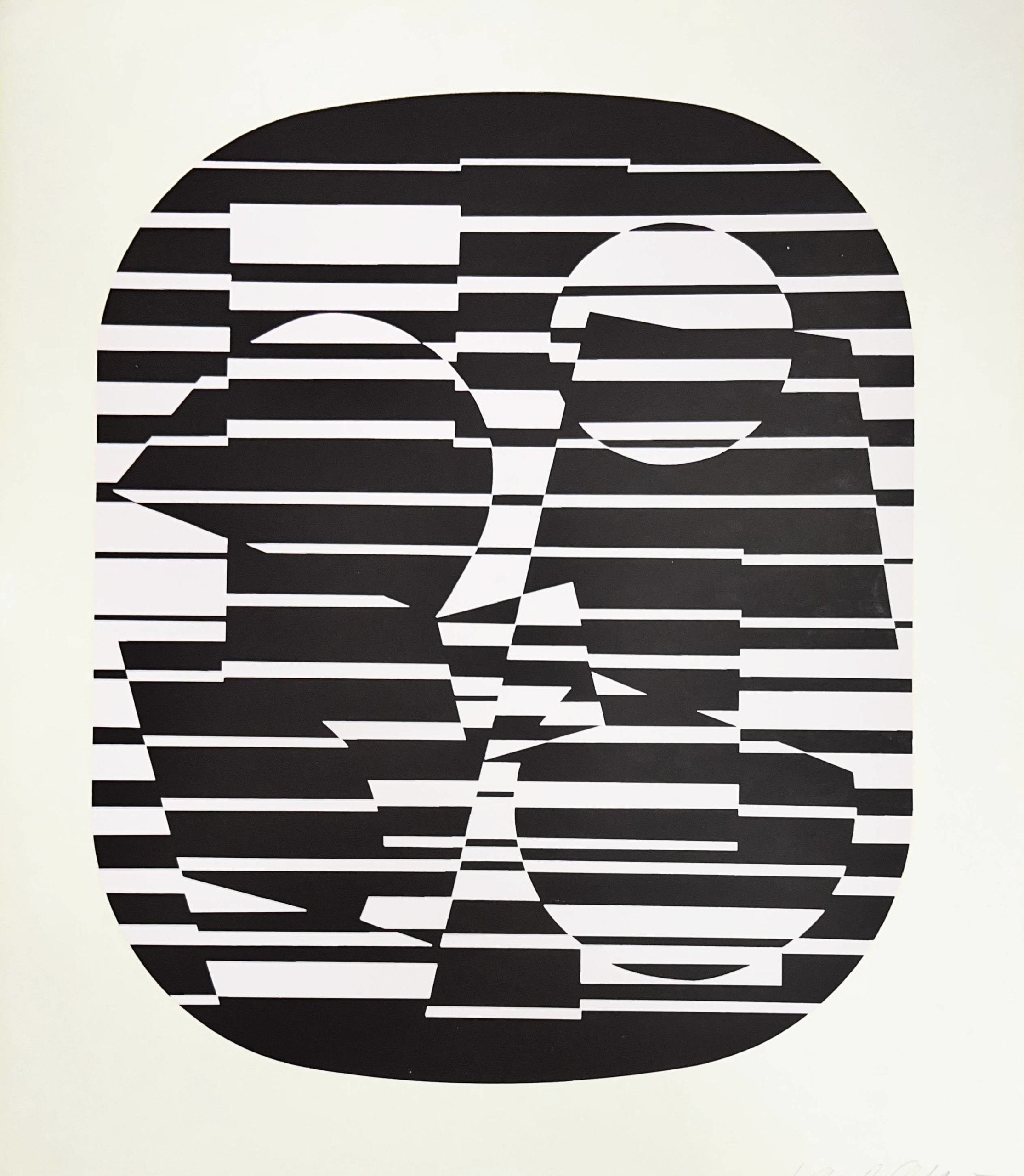 Victor Vasarely - Zeta, 1969