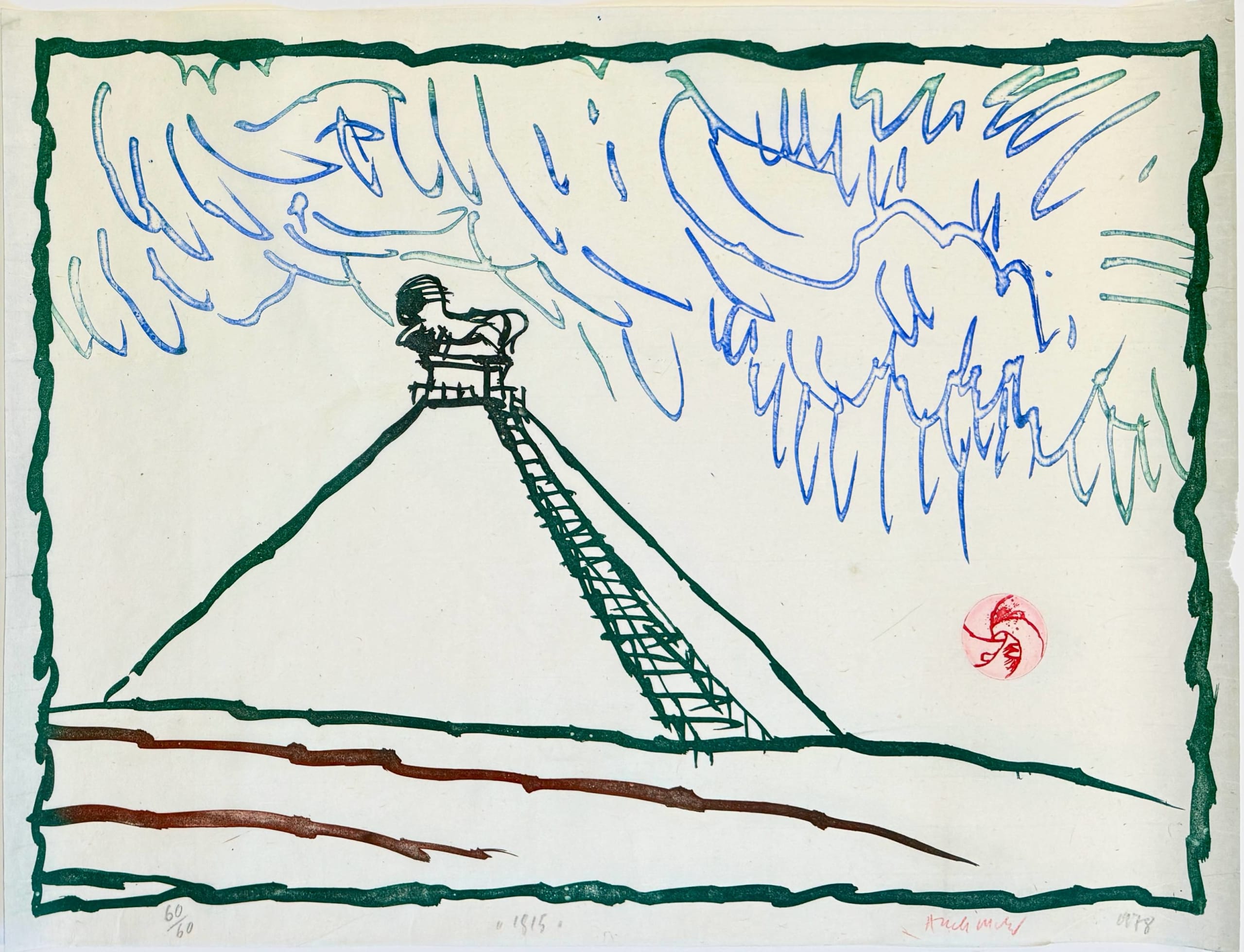 Pierre Alechinsky - 1815, 1978