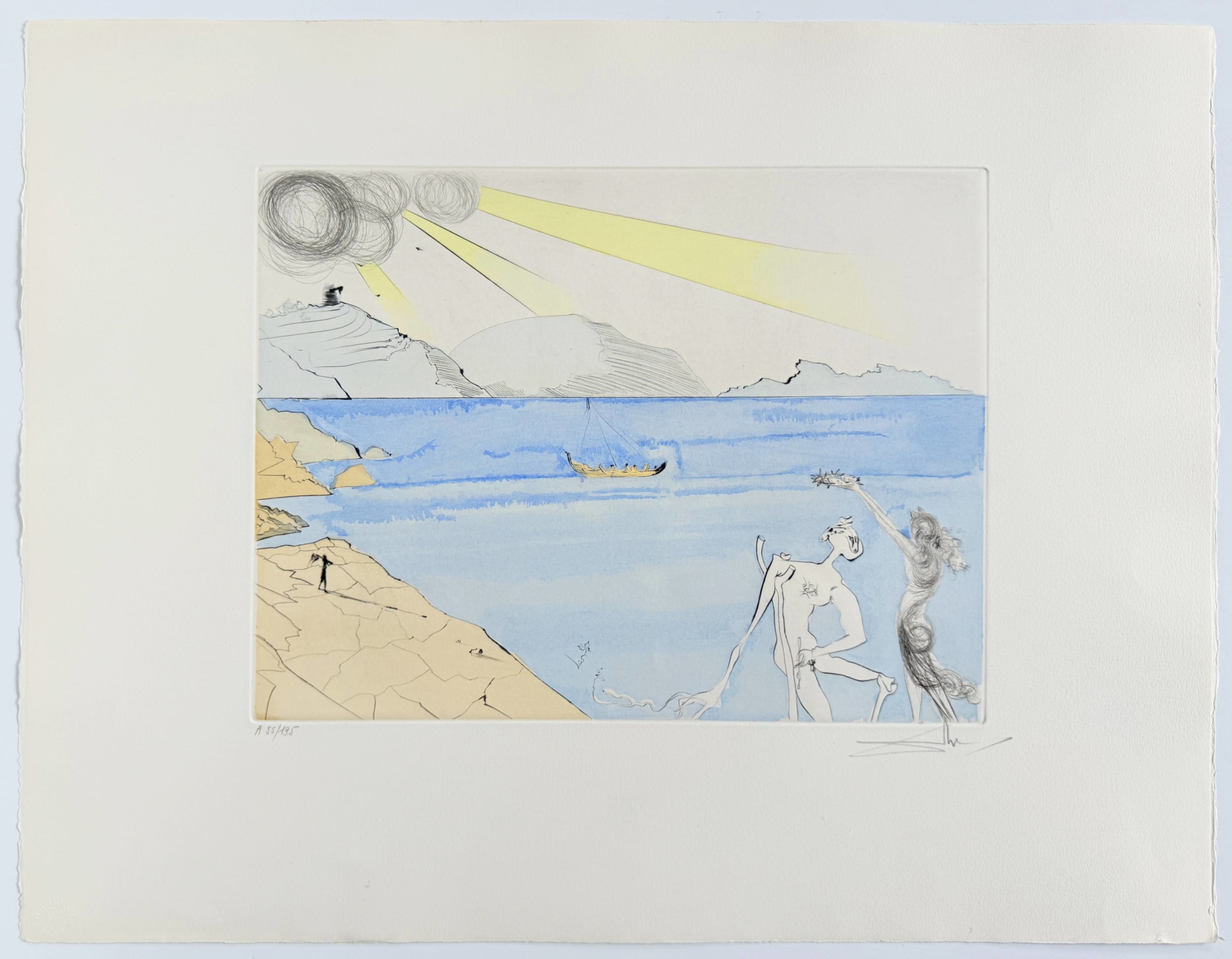 Salvador Dali - The Laurels of Happiness, 1973