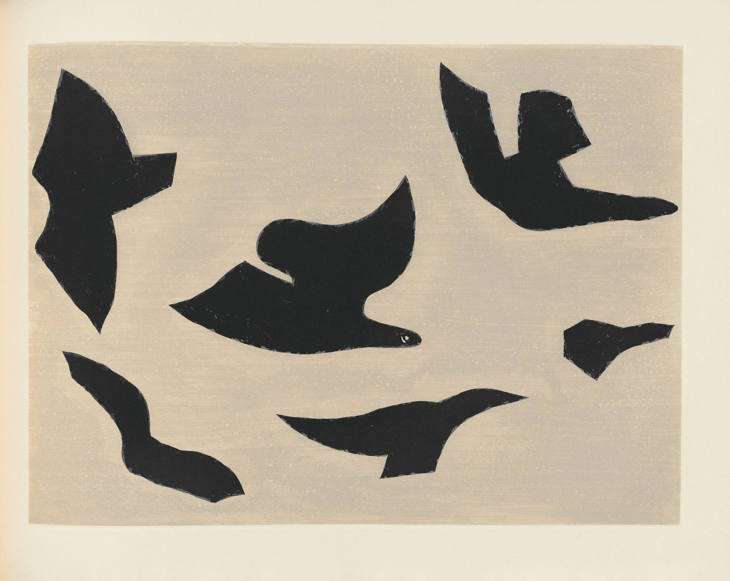 Georges Braque - L'ordre des oiseaux, 1962 - Image 8