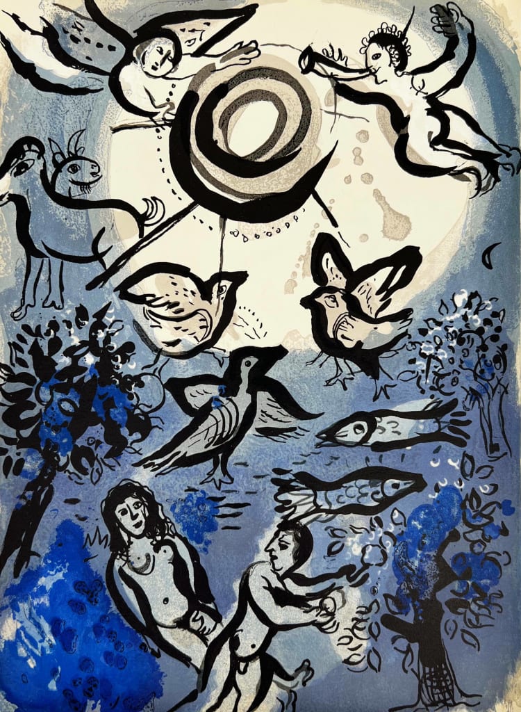 Marc Chagall - Creation, 1960 - Epicentrum Art Gallery