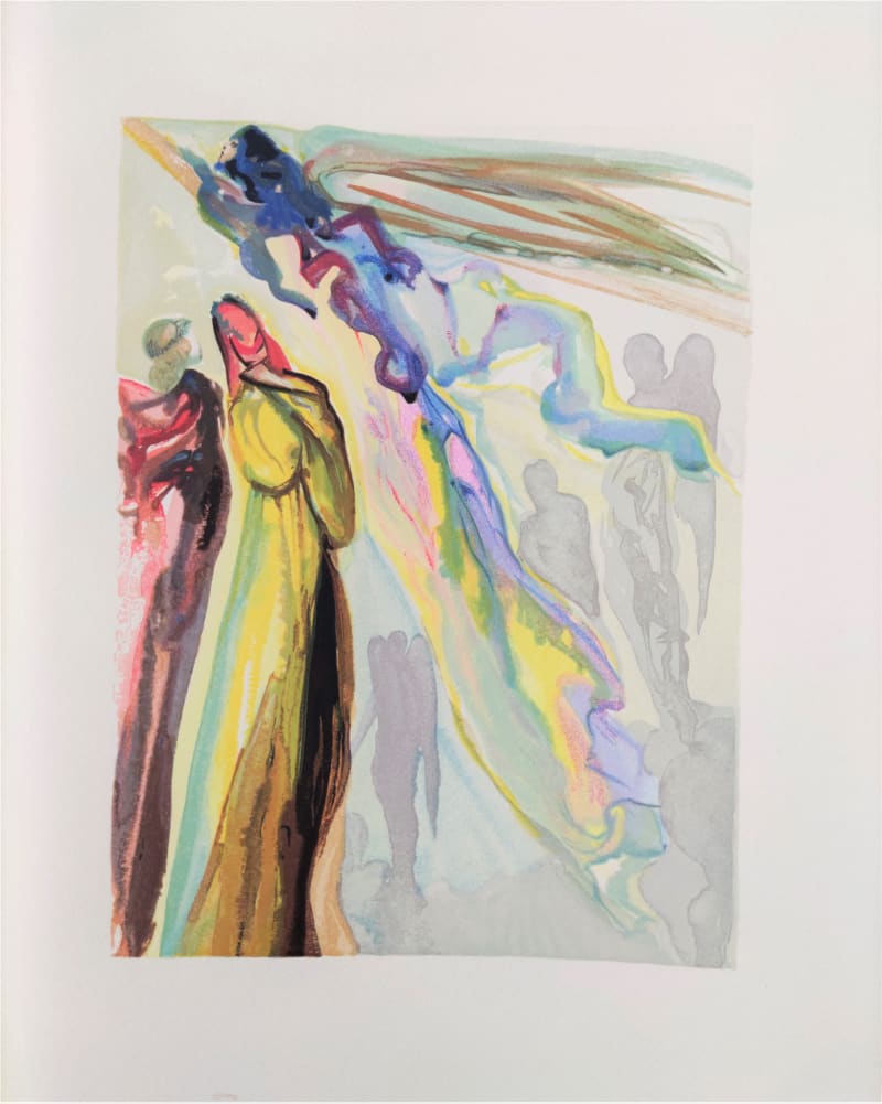 Salvador Dali - The Paradise, Canto 16 - The Ancestor's Apparition, 1960