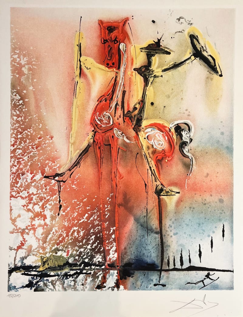 Salvador Dali - Le chavelier Moyenâgeux, 1970