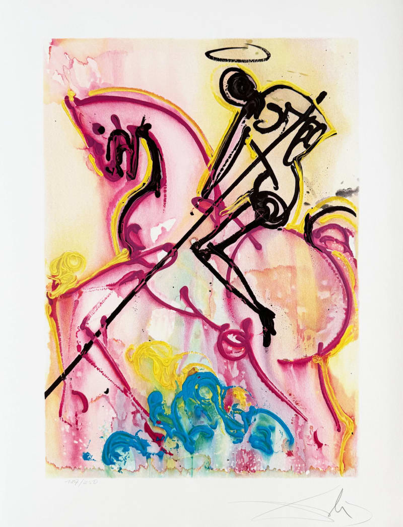 Salvador Dali - St. George, 1970