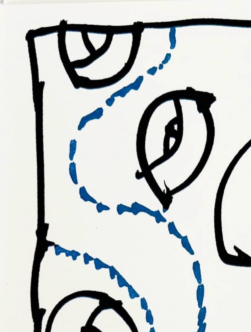 Pierre Alechinsky - Résumé, 1997 - Image 2