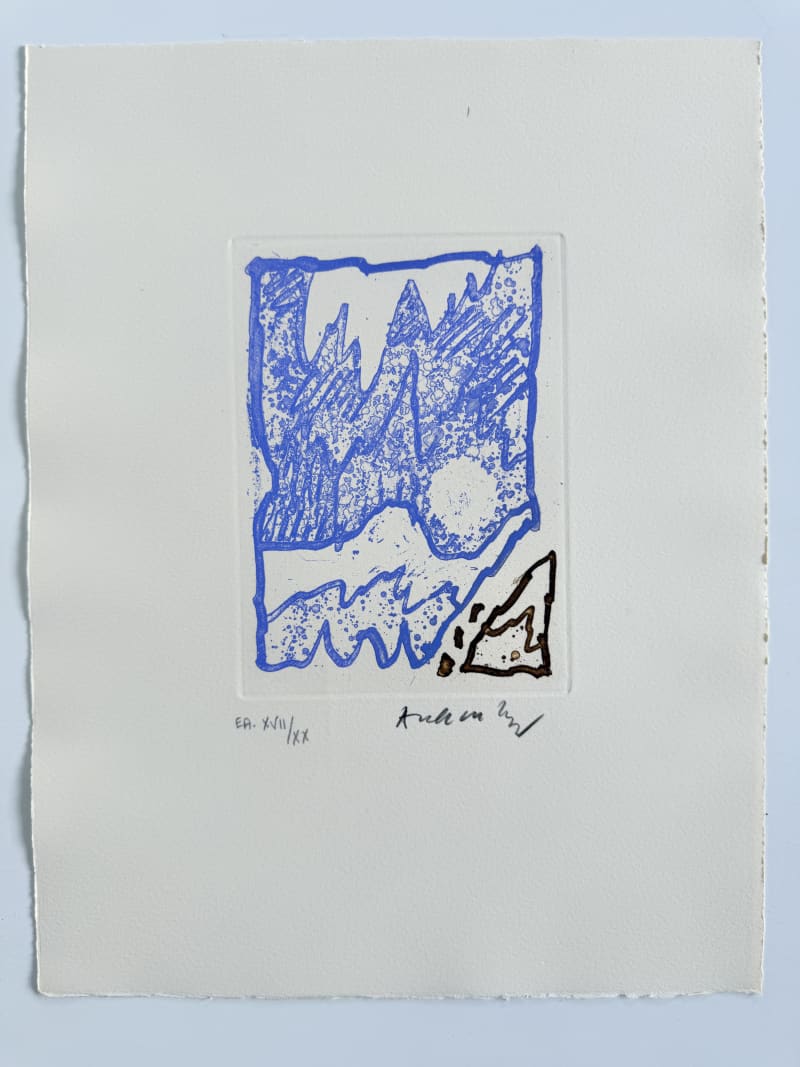 Pierre Alechinsky - Maint corps des chambres, 1980 - Image 2