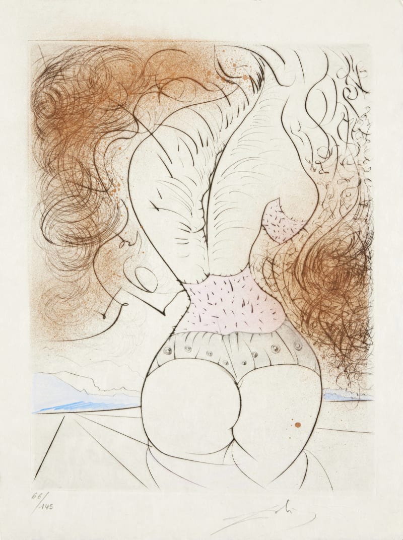 Salvador Dali - Le Torse, 1969