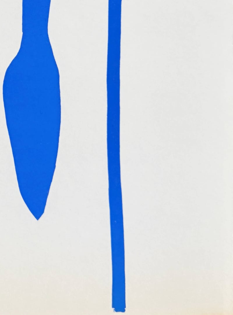 Henri Matisse - Femme Bleue, 1958 - Image 5