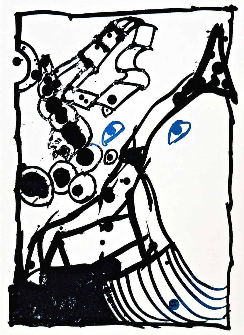 Pierre Alechinsky - Résumé, 1997