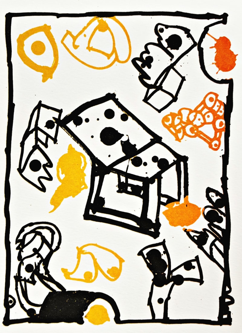 Pierre Alechinsky - Résumé, 1997