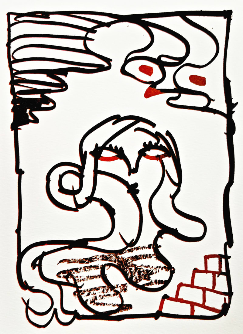 Pierre Alechinsky - Résumé, 1997