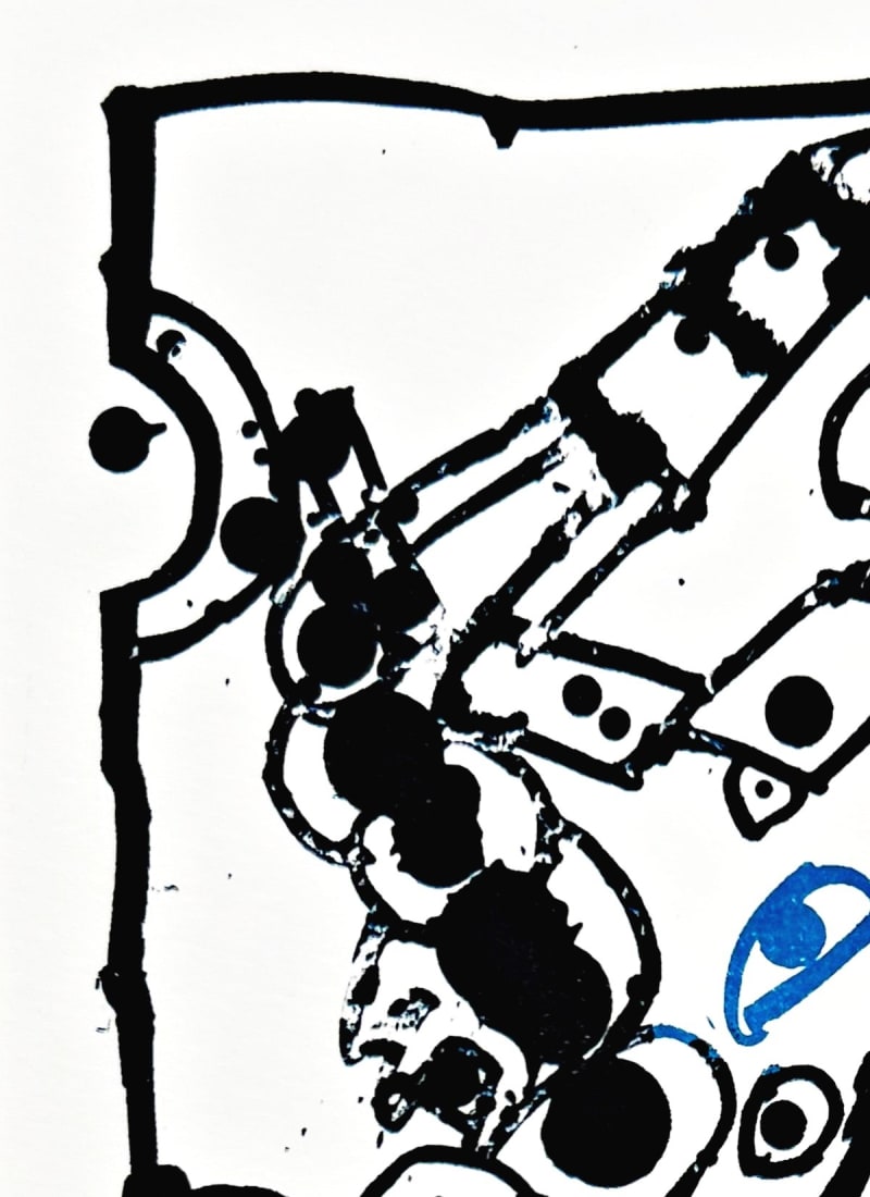 Pierre Alechinsky - Résumé, 1997 - Image 2