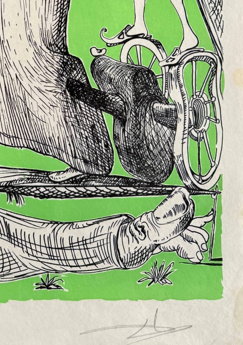Salvador Dali - Les Songes Drôlatiques de Pantagruel, Planche XI, 1973 - Image 5