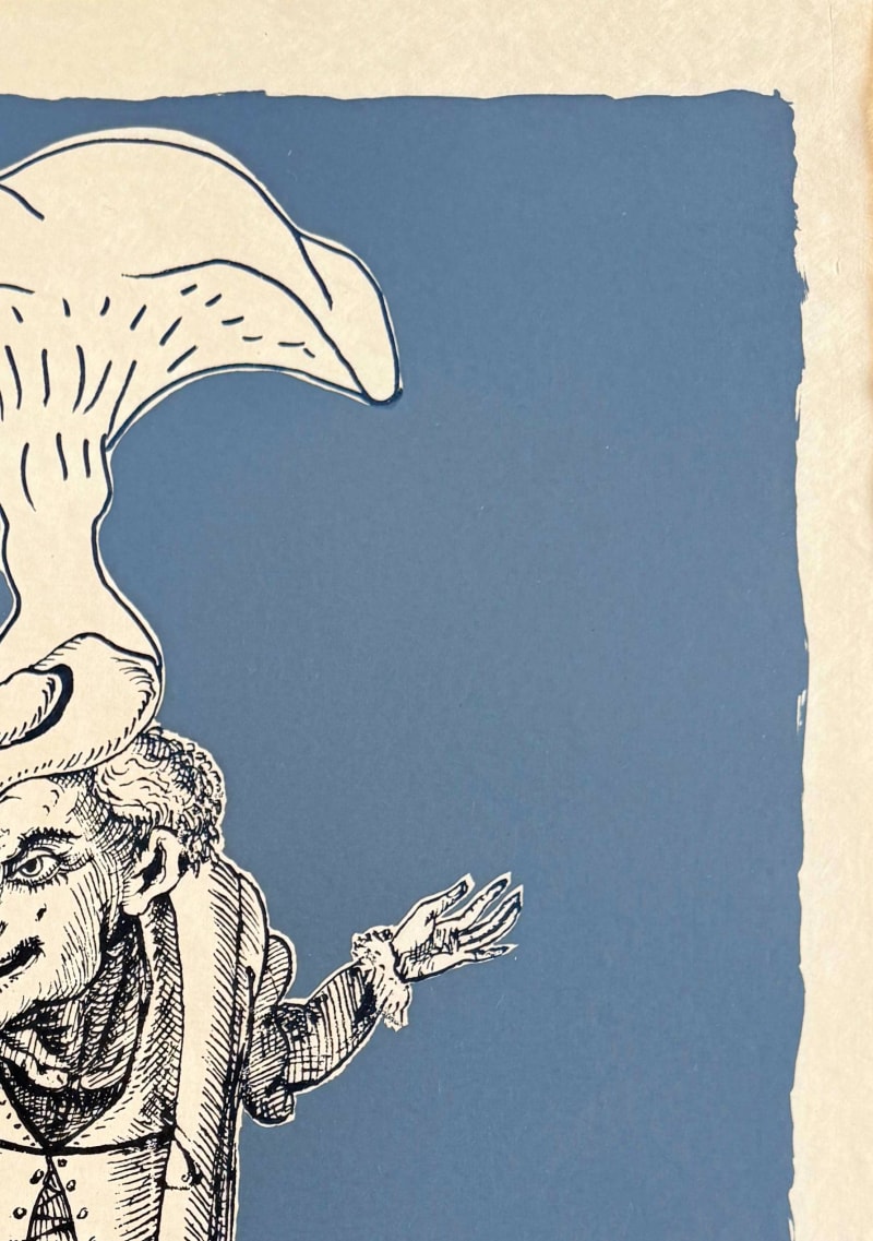 Salvador Dali - Les Songes Drôlatiques de Pantagruel, Planche IX, 1973 - Image 4