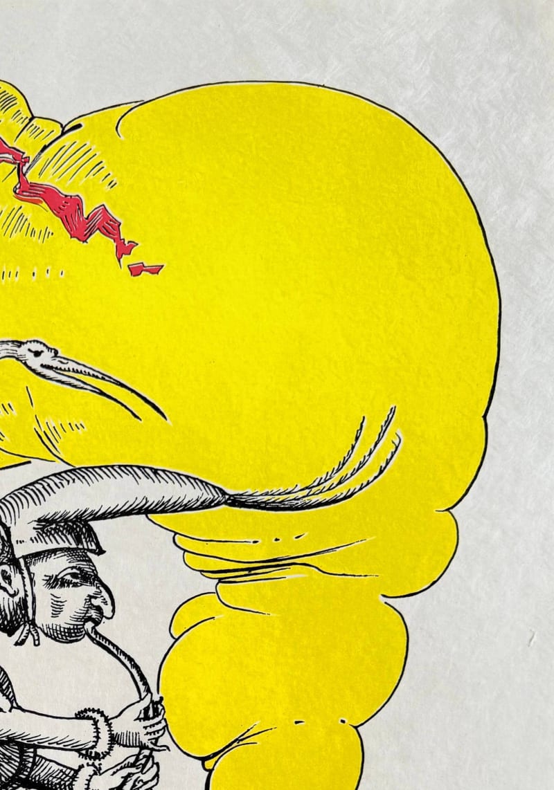 Salvador Dali - Les Songes Drôlatiques de Pantagruel, Planche XXII, 1973 - Image 4