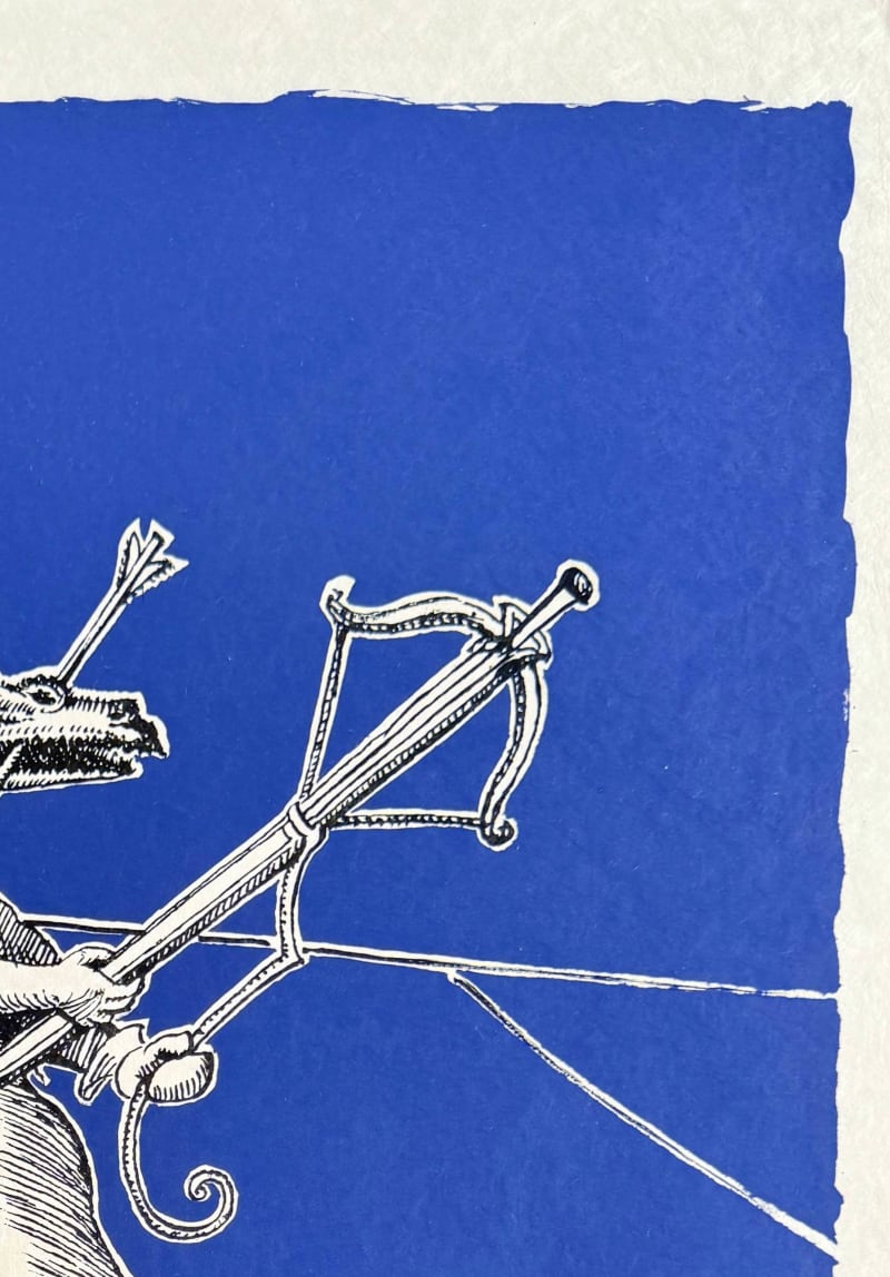 Salvador Dali - Les Songes Drôlatiques de Pantagruel, Planche XXIII, 1973 - Image 4