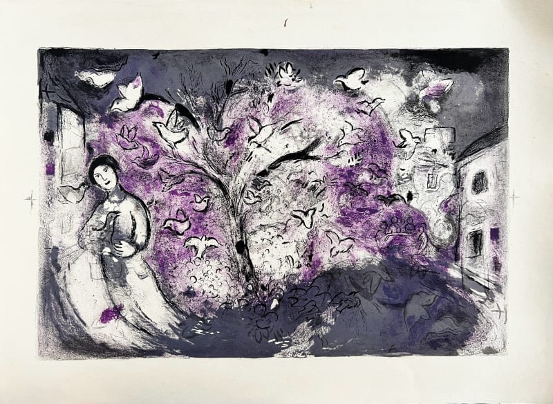 Marc Chagall - Daphnes and Chloé, Planche XXVI, 1961