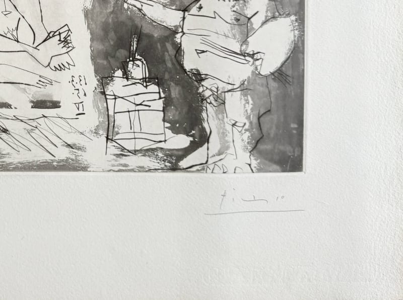 Pablo Picasso - Dans l'Atelier, 1965 - Image 9