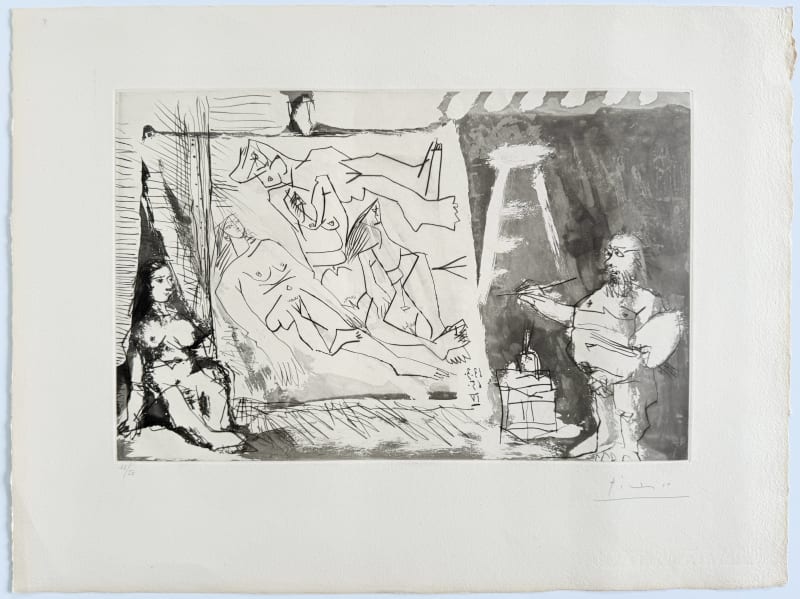 Pablo Picasso - Dans l'Atelier, 1965 - Image 10