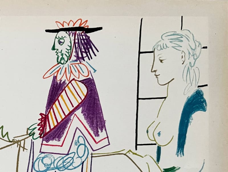 Pablo Picasso - La Comédie Humaine, 1954 - Image 4