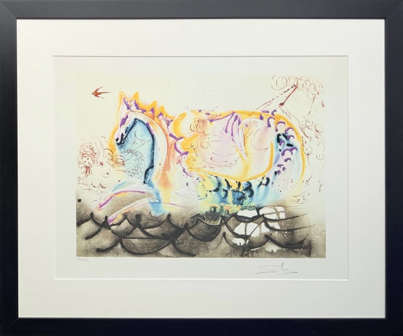 Salvador Dali - Le cheval marin, 1970