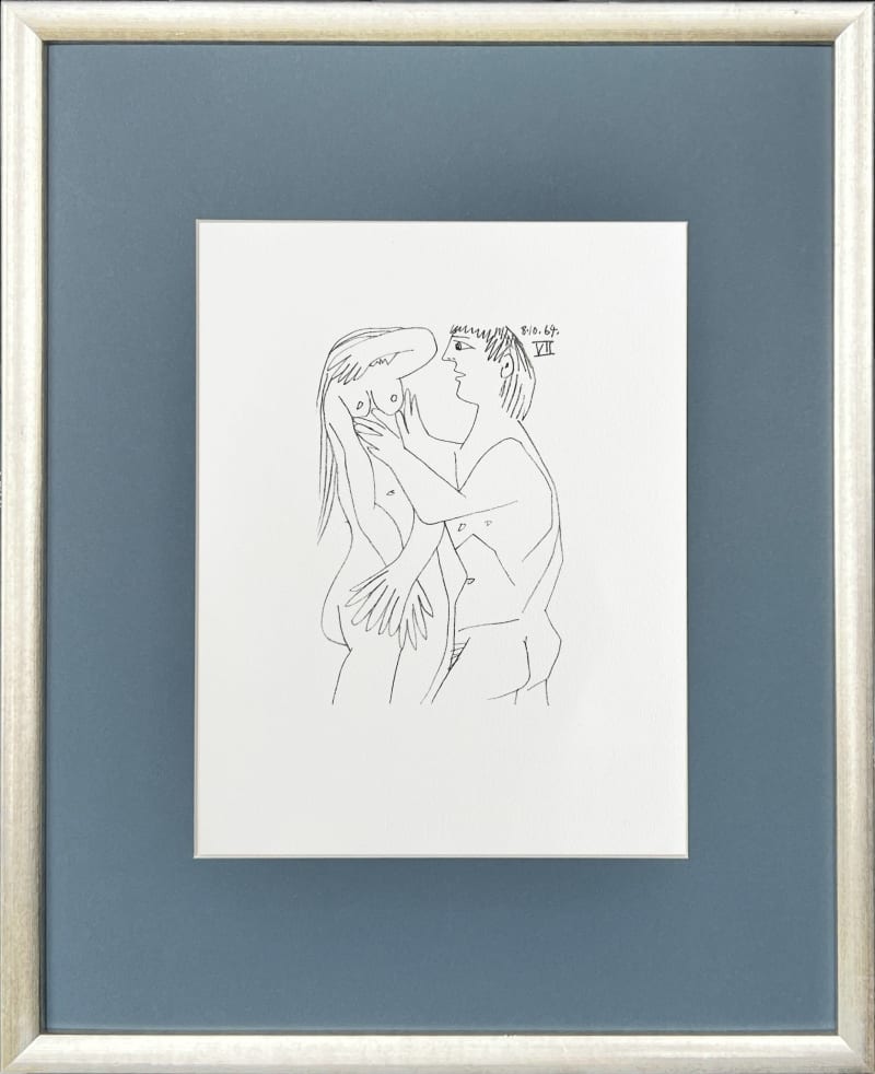 Pablo Picasso - The Taste of Happiness, Planche LII, 1970