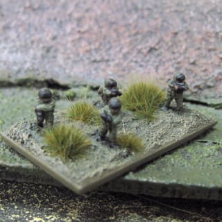 EpiComp 2011 Baccus 6mm (Pictured: Terran Marines - Dave)
