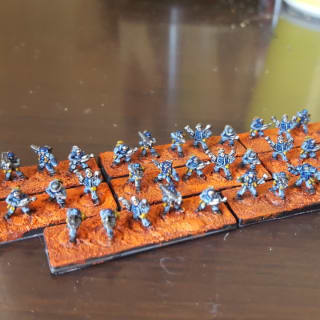 EpiComp 2016 Dark Realm Miniatures (Pictured: Cadian Karskin - Mard)