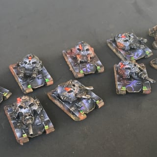 EpiComp 2019 Exodus Wars (Pictured: Edenite Tanks - Kalamarx)