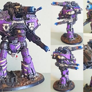 EpiComp 2020 Adeptus Titanicus (Pictured: Warbinger Nemesis - Darios)