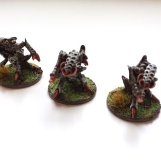 EpiComp 2017 Dark Realm Miniatures (Pictured: Hive Tyrants - Elrik)