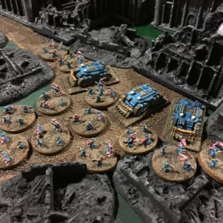 EpiComp 2017 Onslaught Miniatures (Pictured: Hey buddy, Spare some change - captPiett)