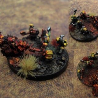 EpiComp 2017 Vanguard Miniatures (Pictured: Ork Burna Boyz - NoisyAssassin)