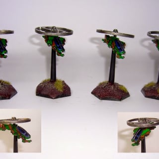 EpiComp 2014 Dark Realm Miniatures (Pictured: Piranha Gunships - van helser)