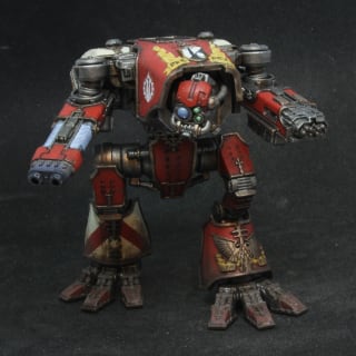 EpiComp 2021 Adeptus Titanicus (Pictured: Warhound - Netsu)
