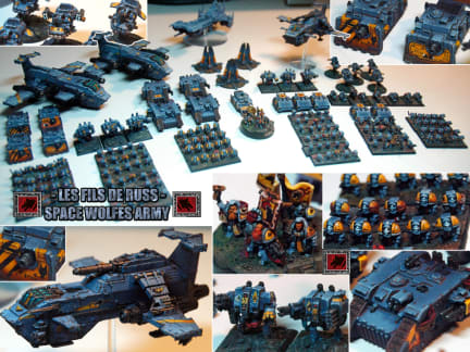 Space Wolves Army - GeyseR