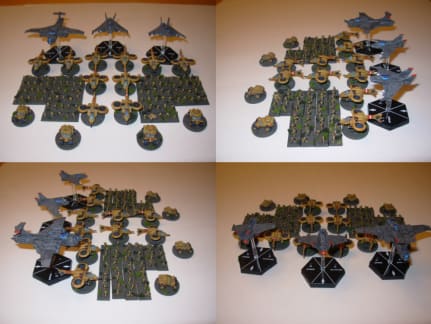 Vanaheim Task Force with Air Support - Spectrar Ghost