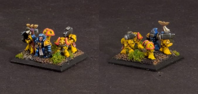 Imperial Fists Devastators with Librarian - Vaaish