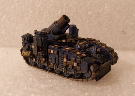 Siegebane Super-heavy Tank - vanvlak