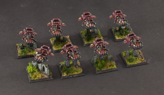 Blood Ravens Land Speeders - Vaaish