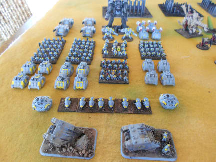 Space Wolves Army - crusher